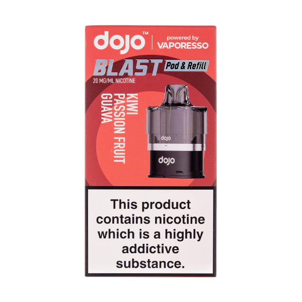 vaporesso dojo blast pods Kiwi Passionfruit Guava 6000 Prefilled Pod + Refill by Vapo New Releases Flavour:Blueberry Ice (Blue) 20mg Kit Fogger disposable green lightning