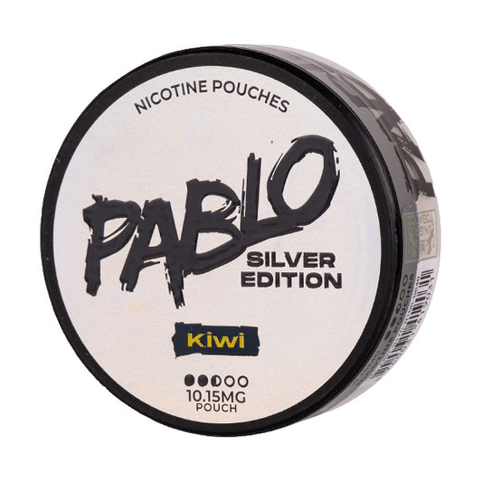 Kiwi Silver Edition Nicotine Pouches by Pablo