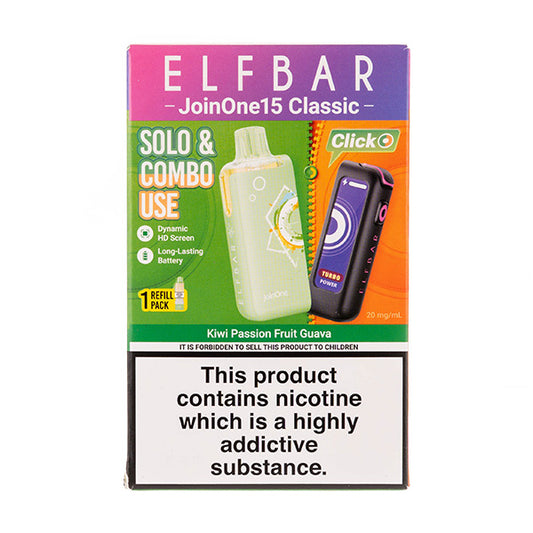 Elf Bar JoinOne15 Prefilled Pod Kit - Kiwi Passionfruit Guava