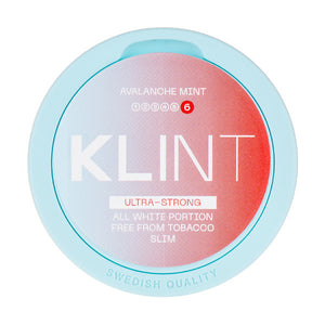 Avalanche Mint Nicotine Pouches by Klint