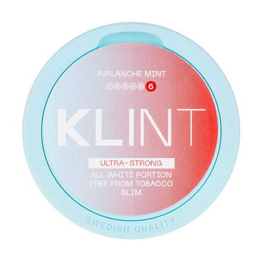 Avalanche Mint Nicotine Pouches by Klint
