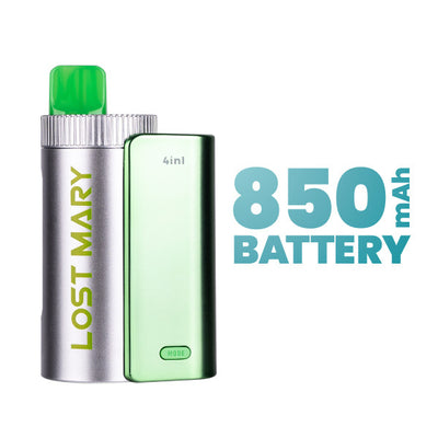 Huge 850mAh Battery