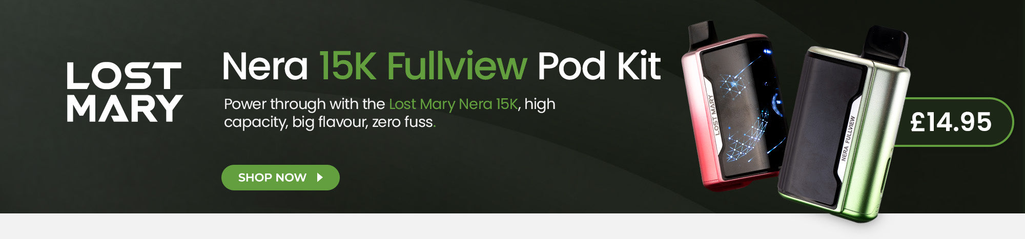 Discover the Lost Mary Nera 15K Pod Kit