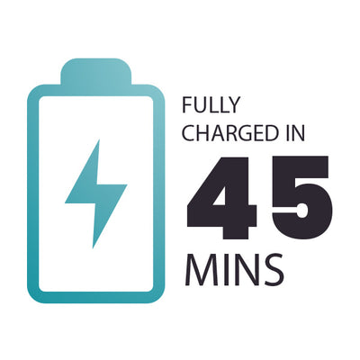 45 Minutes Charging Time
