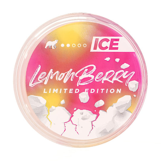 Lemon Berry Nicotine Pouches by Ice