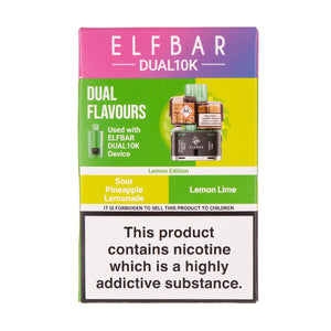 Lemon Edition Dual 10k Refill Pack by Elf Bar