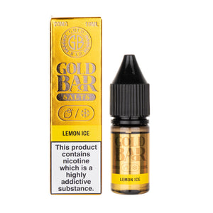 Lemon Ice Nic Salt E-Liquid by Gold Bar
