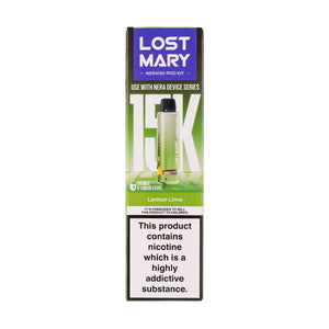 Lemon Lime Nera 15k Prefilled Pod + Refill by Lost Mary