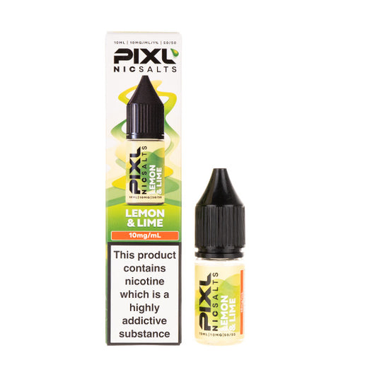 Lemon Lime Nic Salt E-Liquid by Pixl