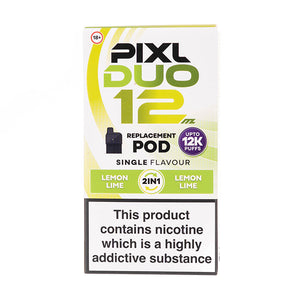 Lemon Lime Pixl Duo 12 Replacement Pods