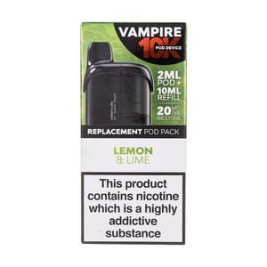 Lemon & Lime 10K Prefilled Pod + Refill by Vampire Vape