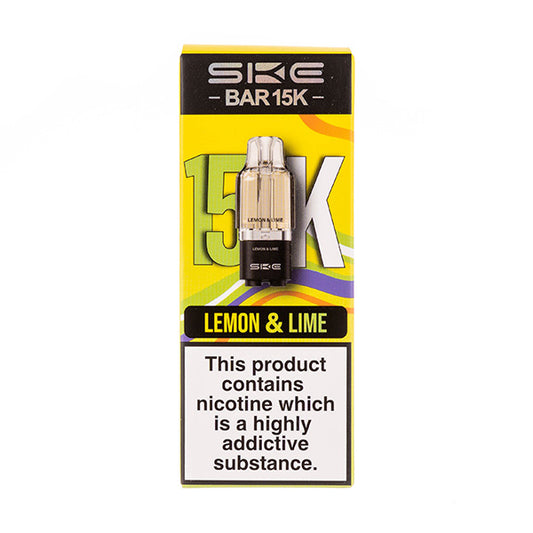 Lemon & Lime Bar 15K Prefilled Pod + Refill by SKE