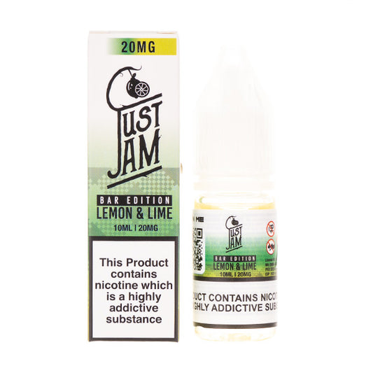 Lemon & Lime Nic Salt E-Liquid by Just Jam Bar Edition