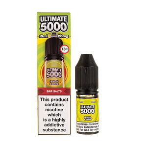 Lemon & Lime Nic Salt E-Liquid by Ultimate 5000 Bar Salt