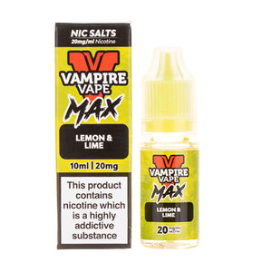 Lemon & Lime Nic Salt E-Liquid by Vampire Vape Max - 20mg