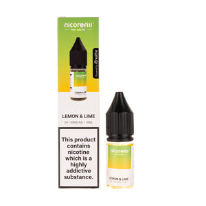 Lemon & Lime Nic Salt E-liquid by Nicorefill