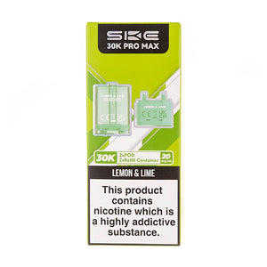 Lemon & Lime Pro Max 30K Prefilled Pod + Refill by SKE