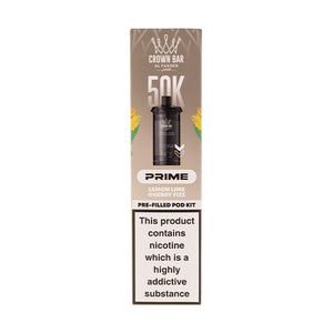 Lemon Lime Cherry Fizz 50K Hypermax Prime Prefilled Pod + Refill by Al Fakher