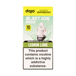 Lemon Lime Dojo Blast 10K Prefilled Pod + Refill by Vaporesso 10mg