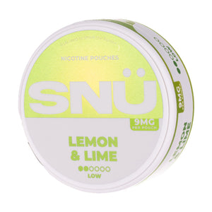 Lemon & Lime Nicotine Pouches by SNÜ 9mg