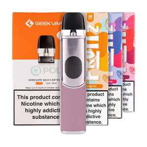 Geek Vape Wenax Q2 Pod Kit Bundle Lilac Purple
