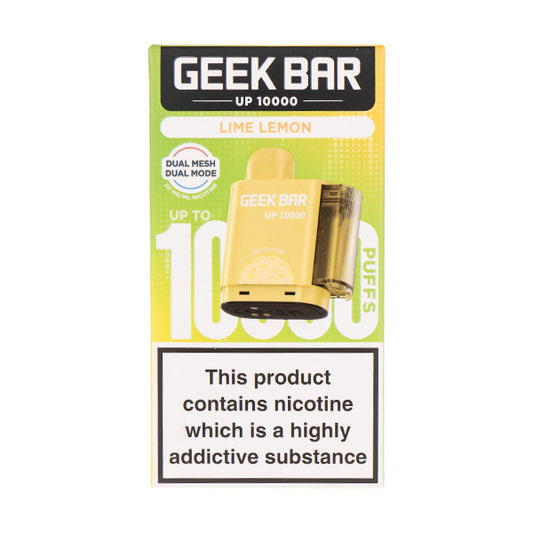 Lime Lemon UP 10000 Prefilled Pod + Refill by Geek Bar