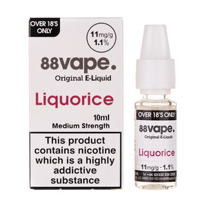 Liquorice 50/50 E-Liquid by 88Vape