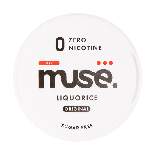 Liquorice Zero Nicotine Pouches by Muse
