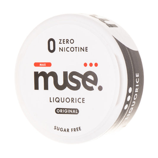 Liquorice Zero Nicotine Pouches by Muse