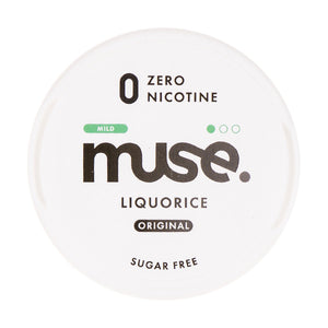Liquorice Zero Nicotine Pouches by Muse