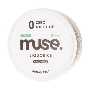 Liquorice Zero Nicotine Pouches by Muse
