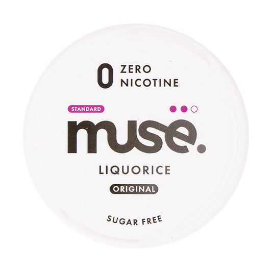 Liquorice Zero Nicotine Pouches by Muse