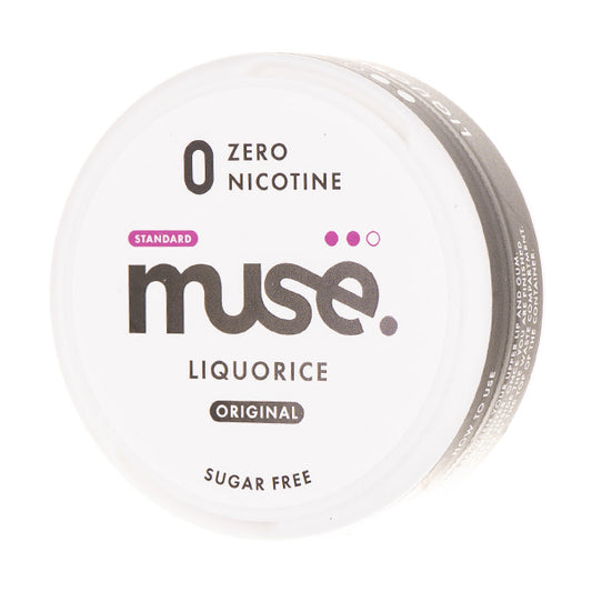 Liquorice Zero Nicotine Pouches by Muse
