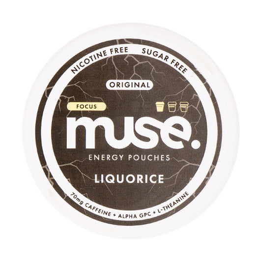 Liquorice Energy Pouches by Muse