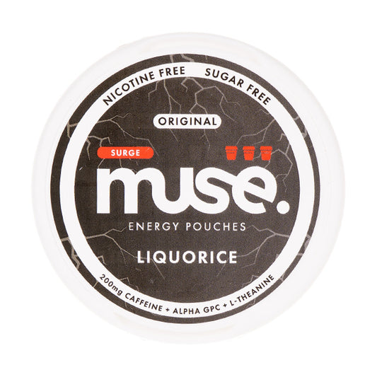 Liquorice Energy Pouches by Muse