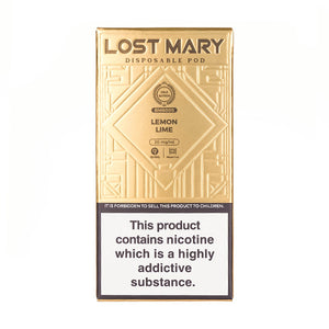 Lemon Lime Lost Mary BM600S Disposable (GOLD EDITION)