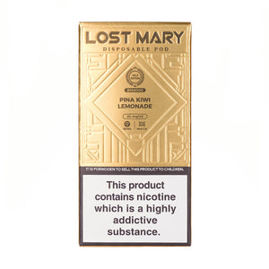 Pina Kiwi Lemonade Lost Mary BM600S Disposable (GOLD EDITION)