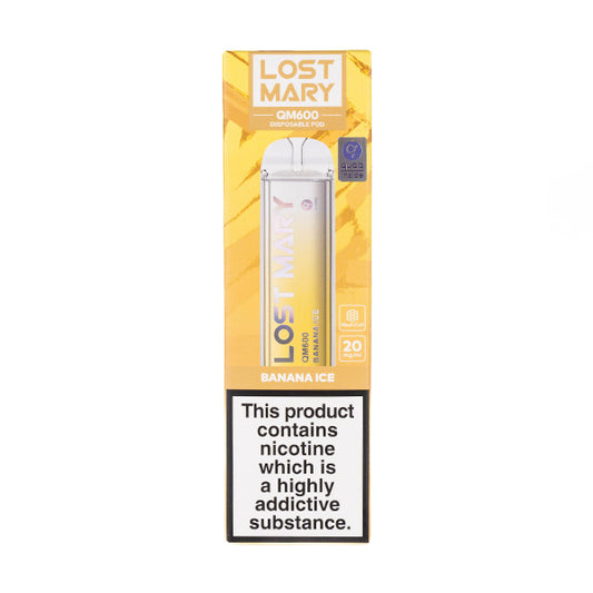 Lost Mary QM600 Disposable in Banana Ice