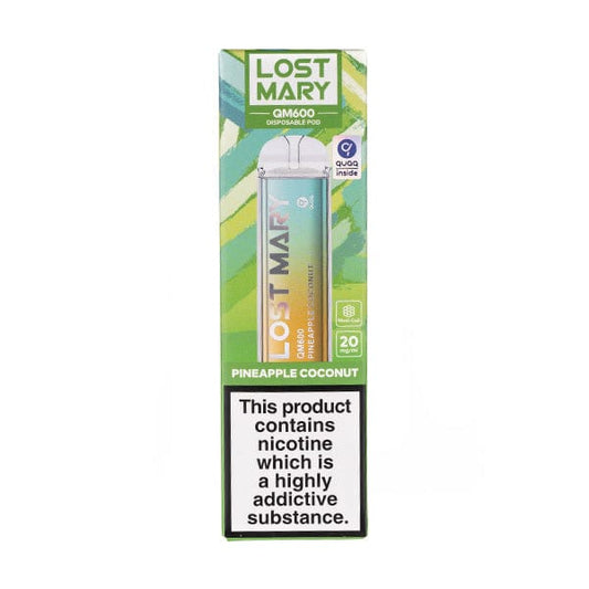 Lost Mary QM600 Disposable in Pinepple Coconut