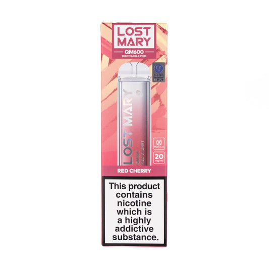 Lost Mary QM600 Disposable in Red Cherry