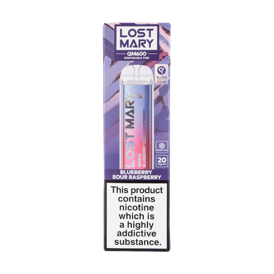 Lost Mary QM600 Disposable - Blueberry Sour Raspberry