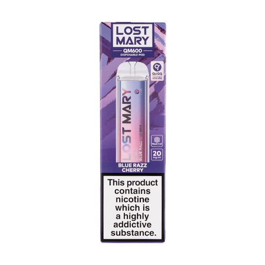 Lost Mary QM600 Disposable - Blue Razz Cherry