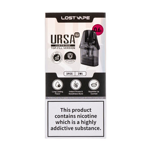 Lost Vape Ursa V3 Replacement Pods 0.6ohm