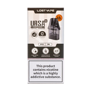 Lost Vape Ursa V3 Replacement Pods 1.0ohm