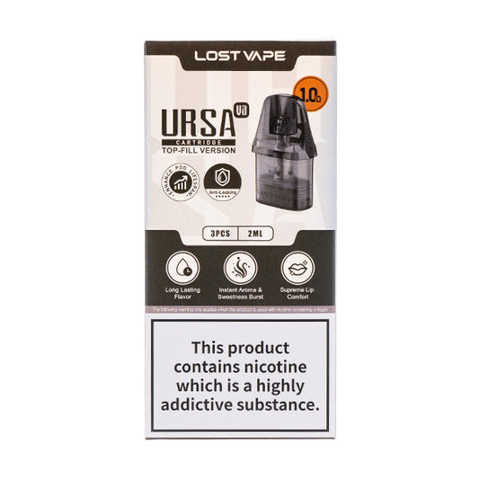 Lost Vape Ursa V3 Replacement Pods 1.0ohm