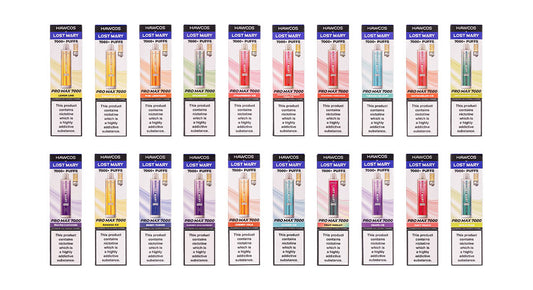 Lost Mary x Hawcos Pro Max 7000 Disposable Vape - 20 Flavours