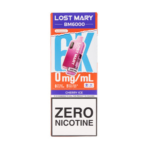 Lost Mary BM6000 Prefilled Pod Kit - 0mg - Cherry Ice