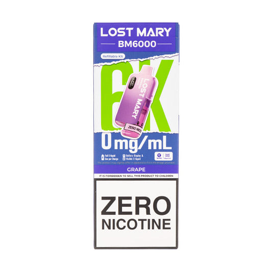 Lost Mary BM6000 Prefilled Pod Kit - 0mg - Grape