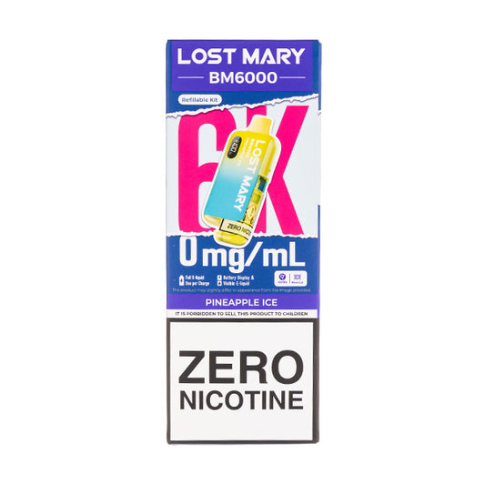 Lost Mary BM6000 Prefilled Pod Kit - 0mg - Pineapple Ice