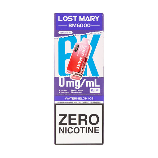 Lost Mary BM6000 Prefilled Pod Kit - 0mg - Watermelon Ice